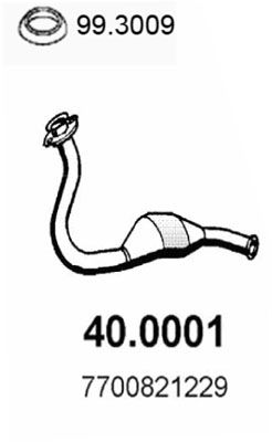 Katalizator ASSO 40.0001