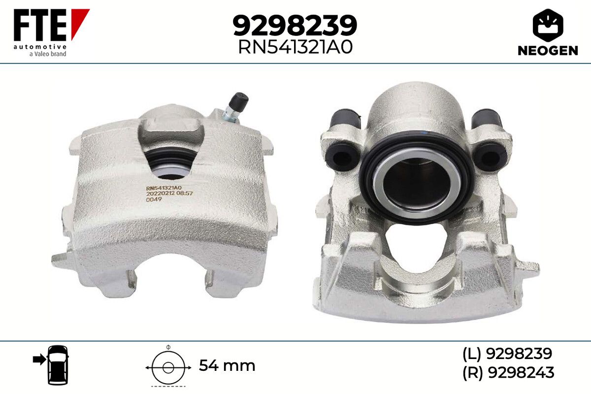 Etrier frana FTE NEOGEN 9298239
