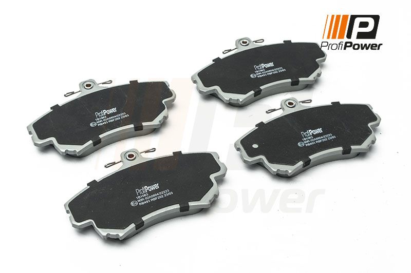 Levně Sada brzdových destiček, kotoučová brzda ProfiPower 1B1063
