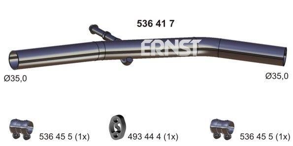 Rura wydechowa ERNST 536417