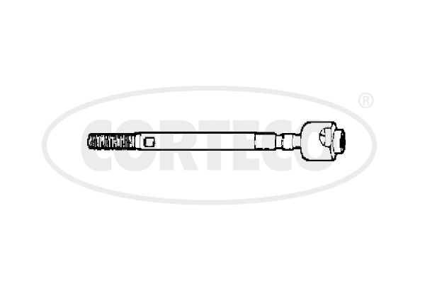 Połączenie osiowe, drążek kierowniczy poprzeczny CORTECO 49396771