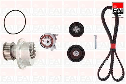 Pompa wodna + zestaw paska rozrządu FAI AUTOPARTS TBK156-3084