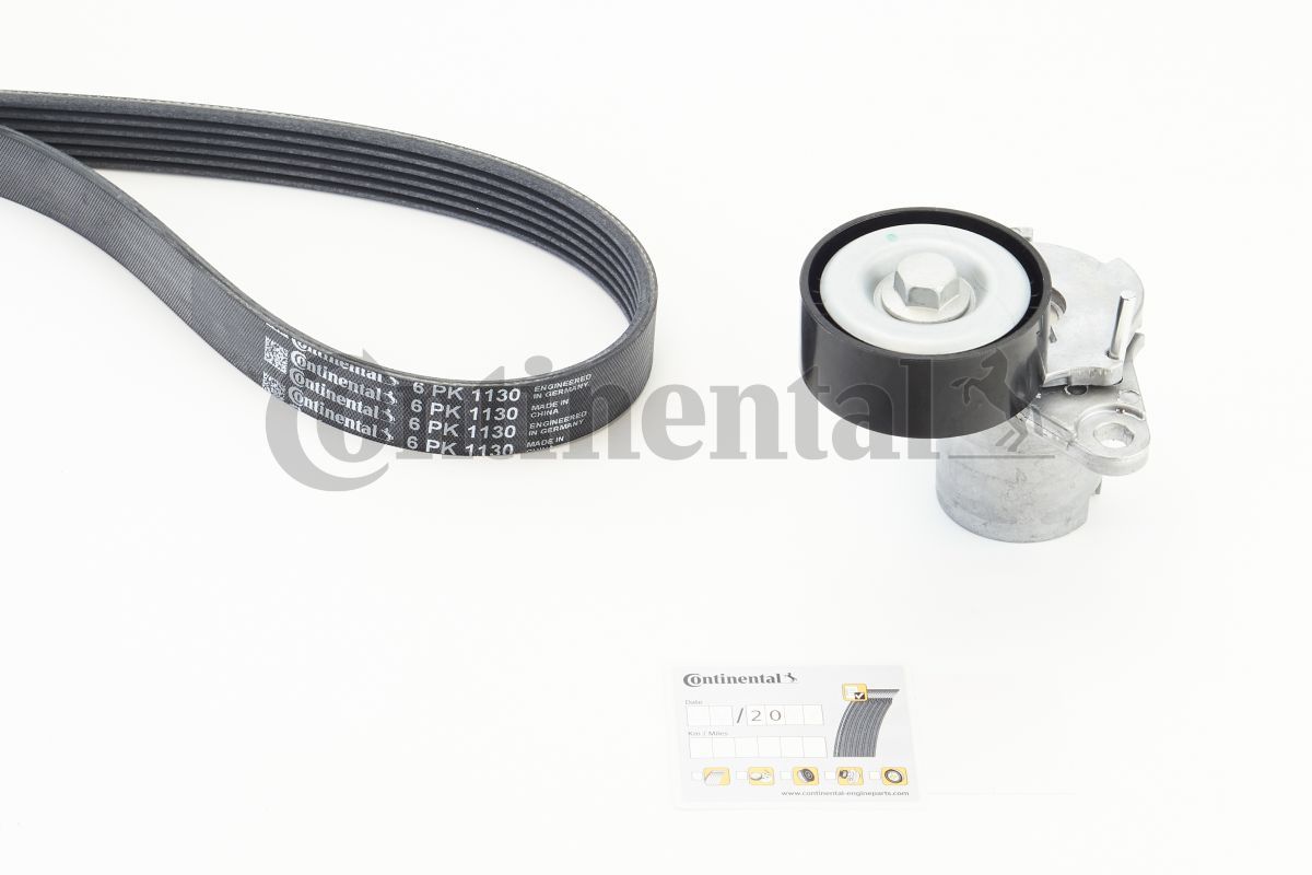 Zestaw paska klinowego wielorowkowego CONTINENTAL CTAM 6PK1130K3