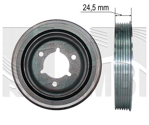 Koło pasowe, wał korbowy CALIBER 87353