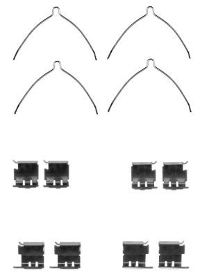 Set accesorii, placute frana TEXTAR 82519300