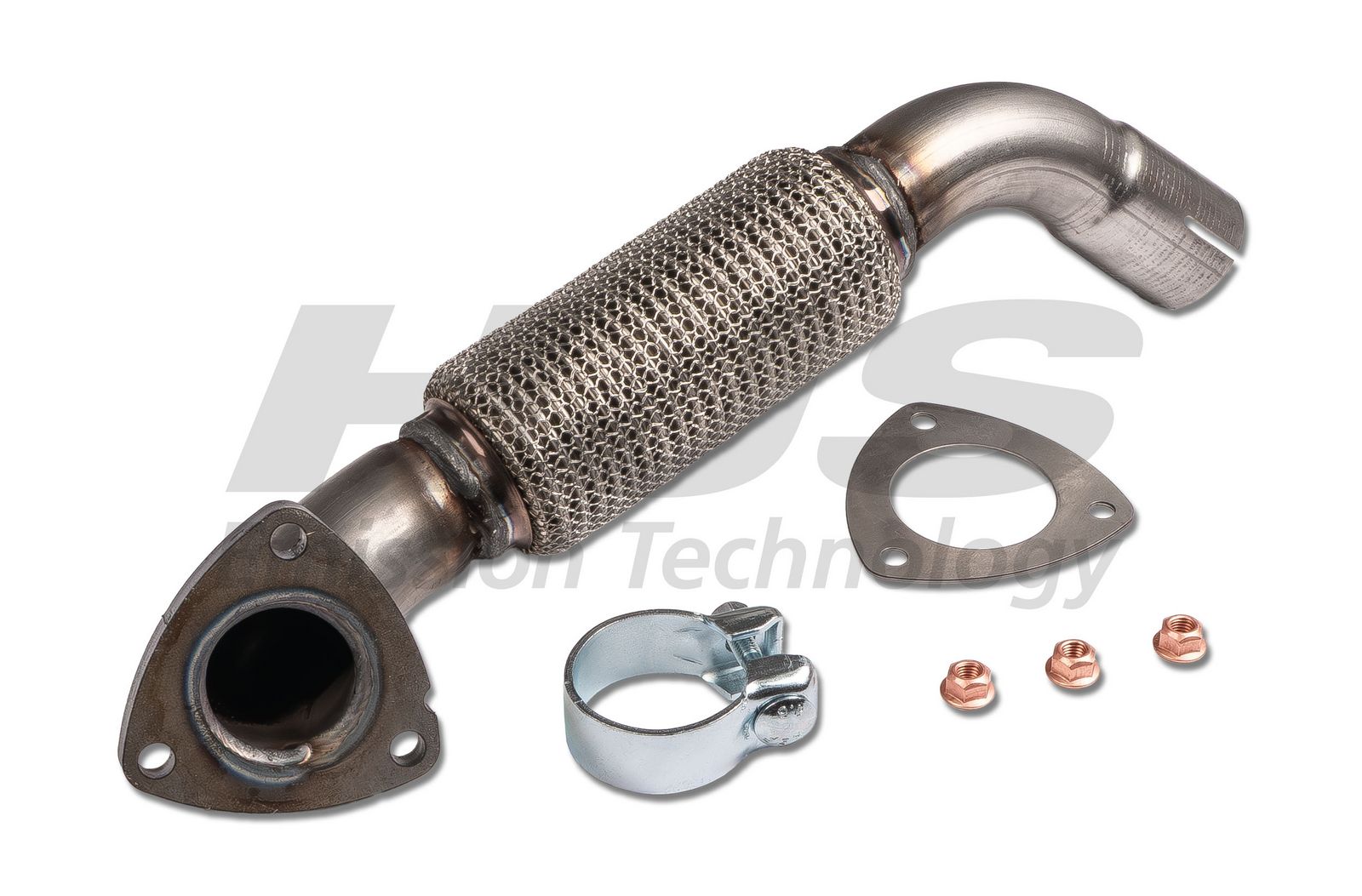 Zestaw naprawczy (rurowy), tłumik środkowy HJS 91141526