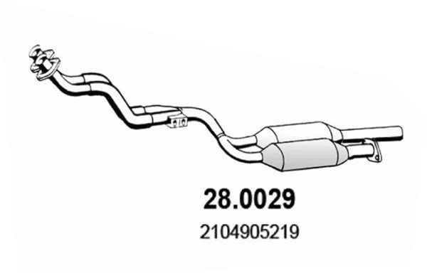 Katalizator ASSO 28.0029