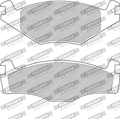 Zestaw klocków hamulcowych, hamulce tarczowe FERODO RACING FCP419H