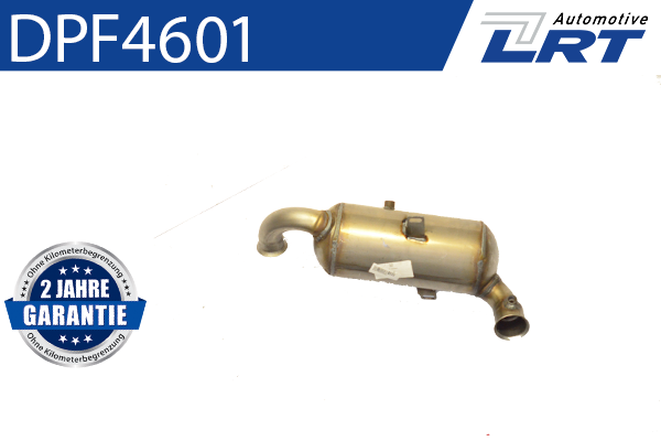 Filtr sadzy / filtr cząstek stałych, układ wydechowy LRT DPF4601