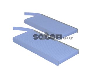 Filtr, wentylacja przestrzeni pasażerskiej TECNOCAR E487-2