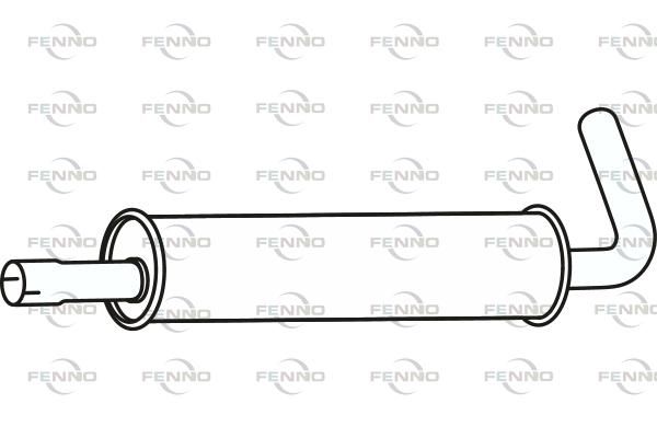 Rura wydechowa FENNO 1571B354
