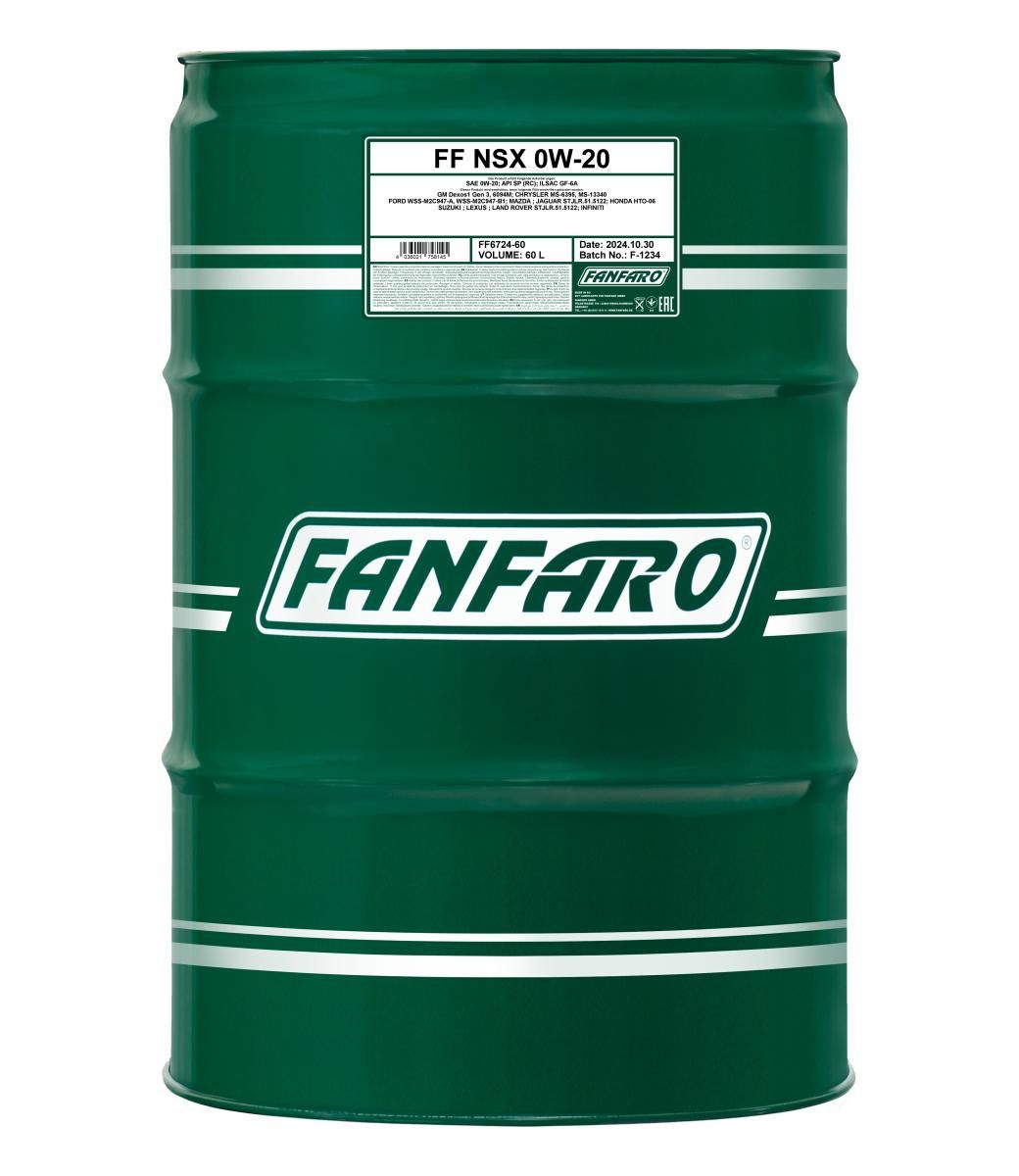 E-shop Motorový olej SCT - MANNOL FANFF6724-60