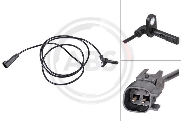 Czujnik, prędkość obrotowa koła A.B.S. 31720