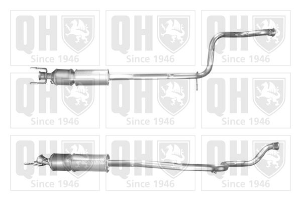 Katalizator QUINTON HAZELL QCAT91938H
