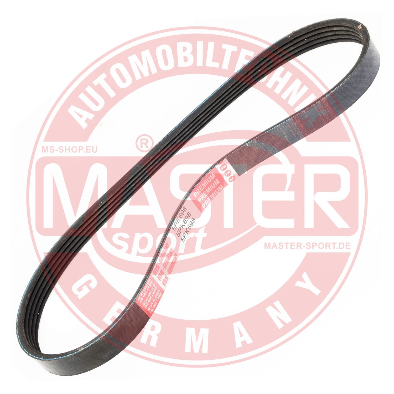 Pasek klinowy wielorowkowy MASTER-SPORT GERMANY 5PK698-PCS-MS