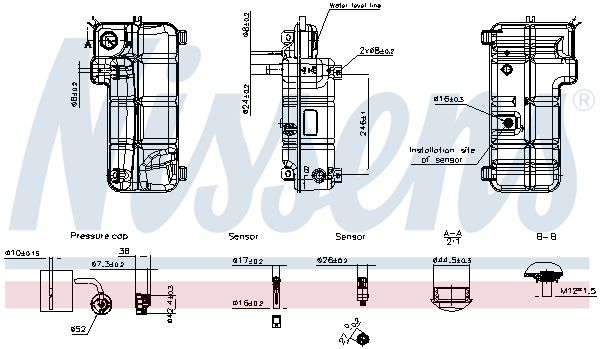 Vase d'expansion, liquide de refroidissement