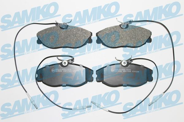 Sada brzdových destiček, kotoučová brzda SAMKO 5SP1104