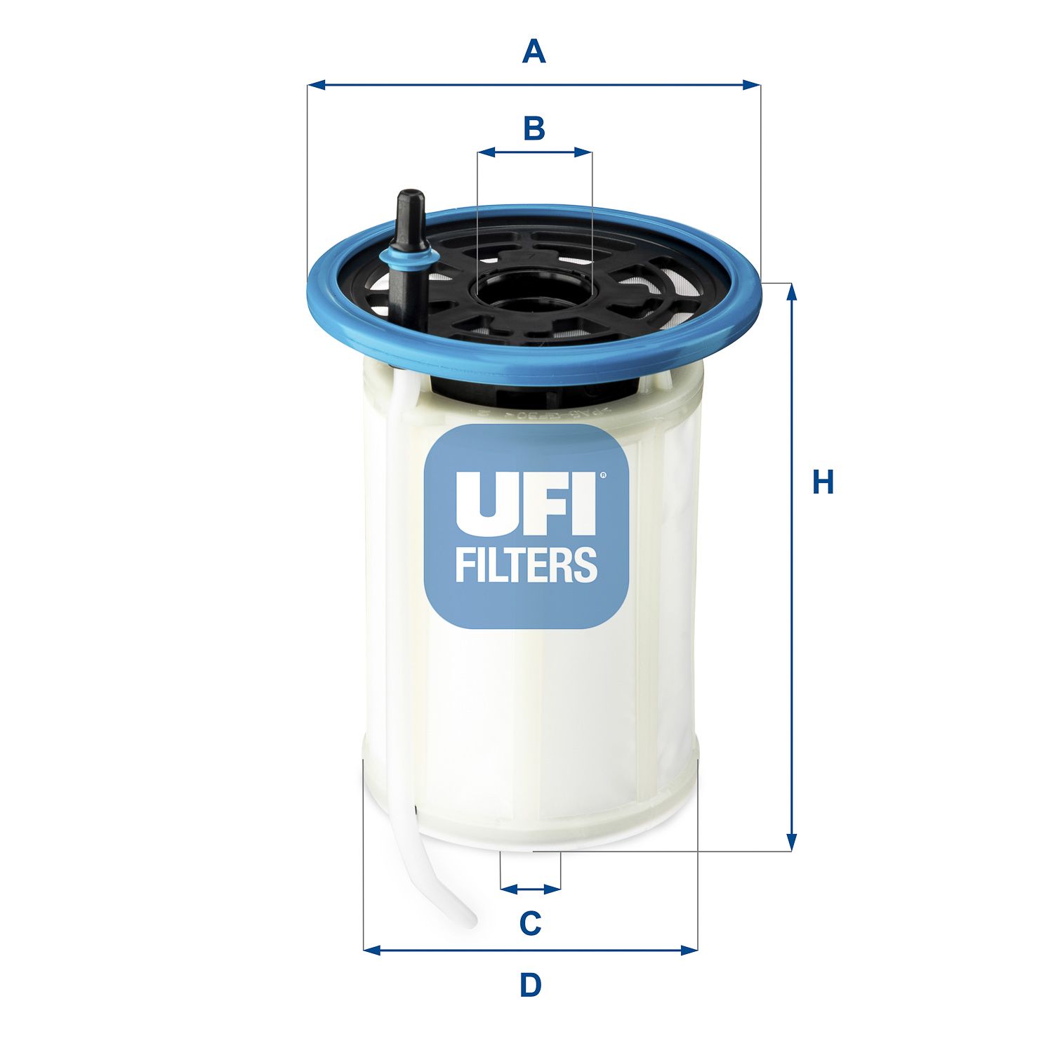 Palivový filter UFI 26.H2O.00