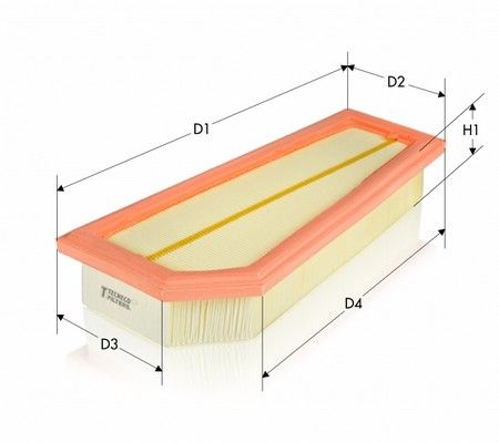 Filtr powietrza TECNECO FILTERS AR3210PM