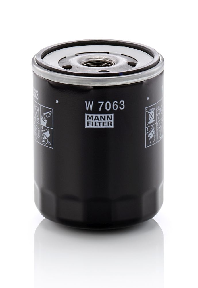 Olejový filter MANN-FILTER W 7063