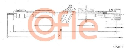 Linka tachografu COFLE 92.S05008