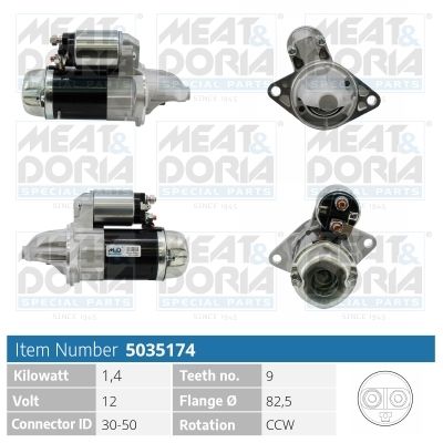 Rozrusznik MEAT & DORIA 5035174