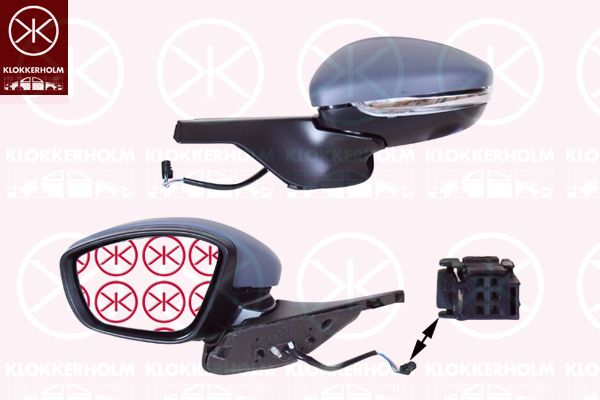 Lusterko zewnętrzne KLOKKERHOLM 05331031