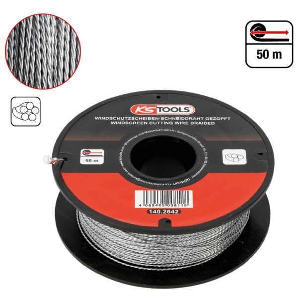 Sarma taiat parbriz, demontat parbriz KS TOOLS 140.2642