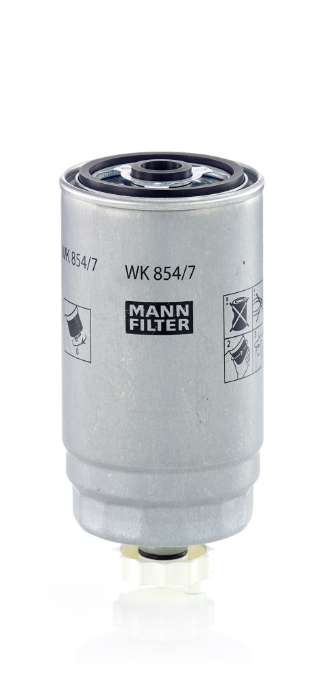 Palivový filter MANN-FILTER WK 854/7