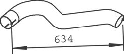 Rura wydechowa DINEX 53735