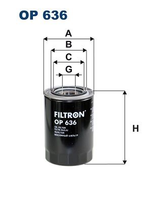 Olejový filtr FILTRON OP 636