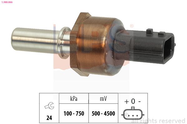 Czujnik, ciśnienie paliwa EPS 1.980.066