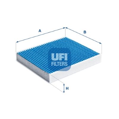 Filter vnútorného priestoru UFI 34.319.00