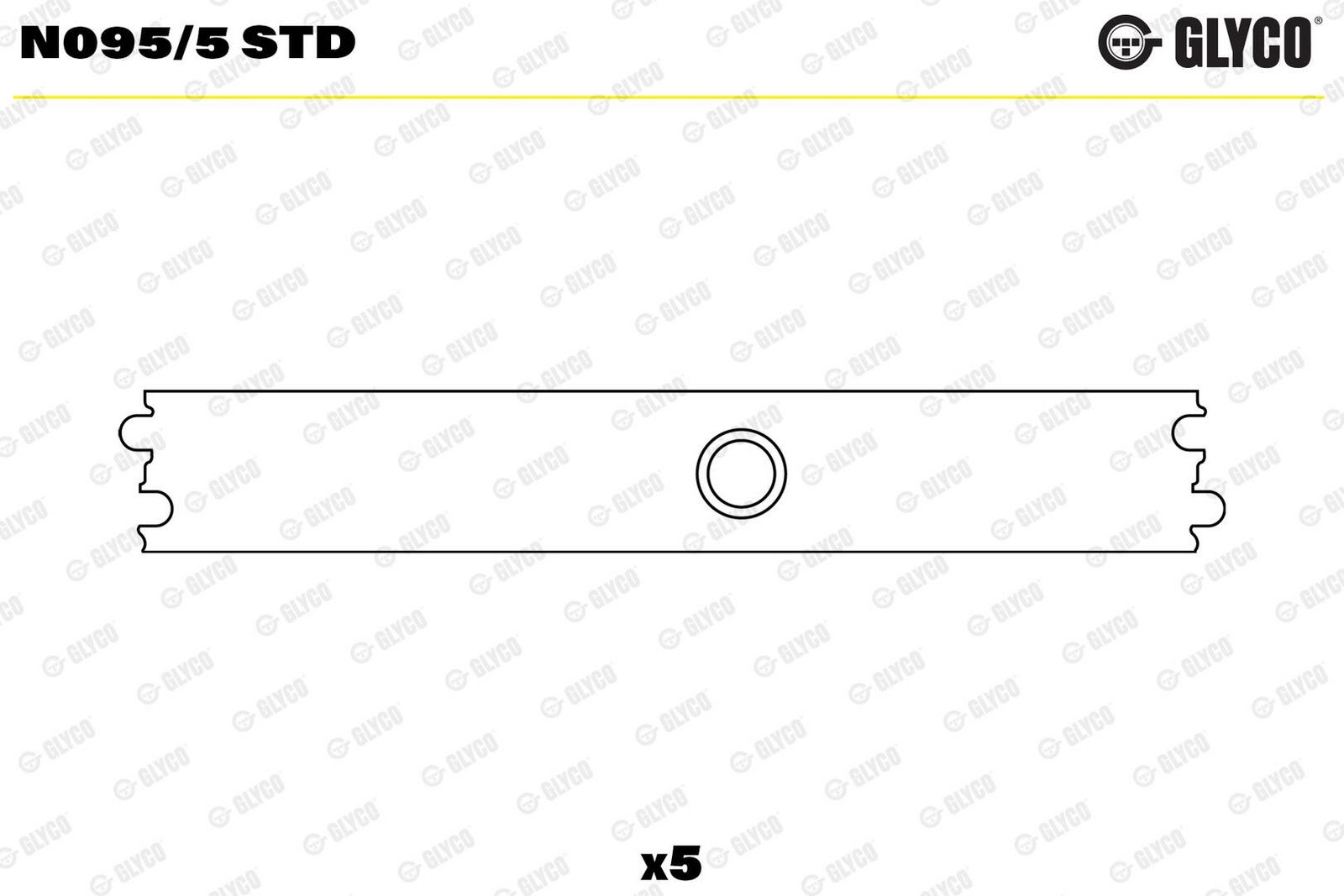 Bucsi ax cu came GLYCO N095/5 STD