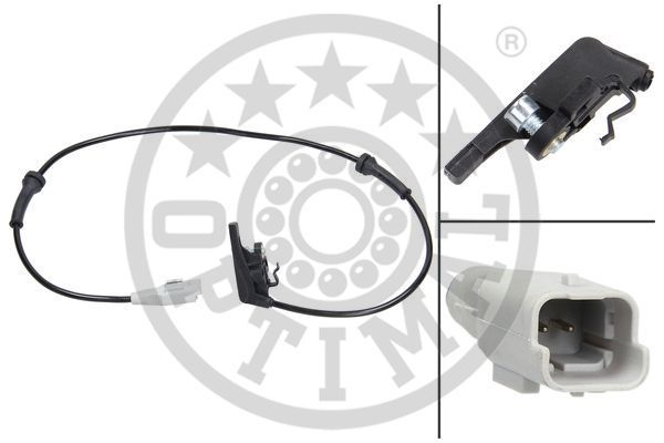 Czujnik, prędkość obrotowa koła OPTIMAL 06-S125