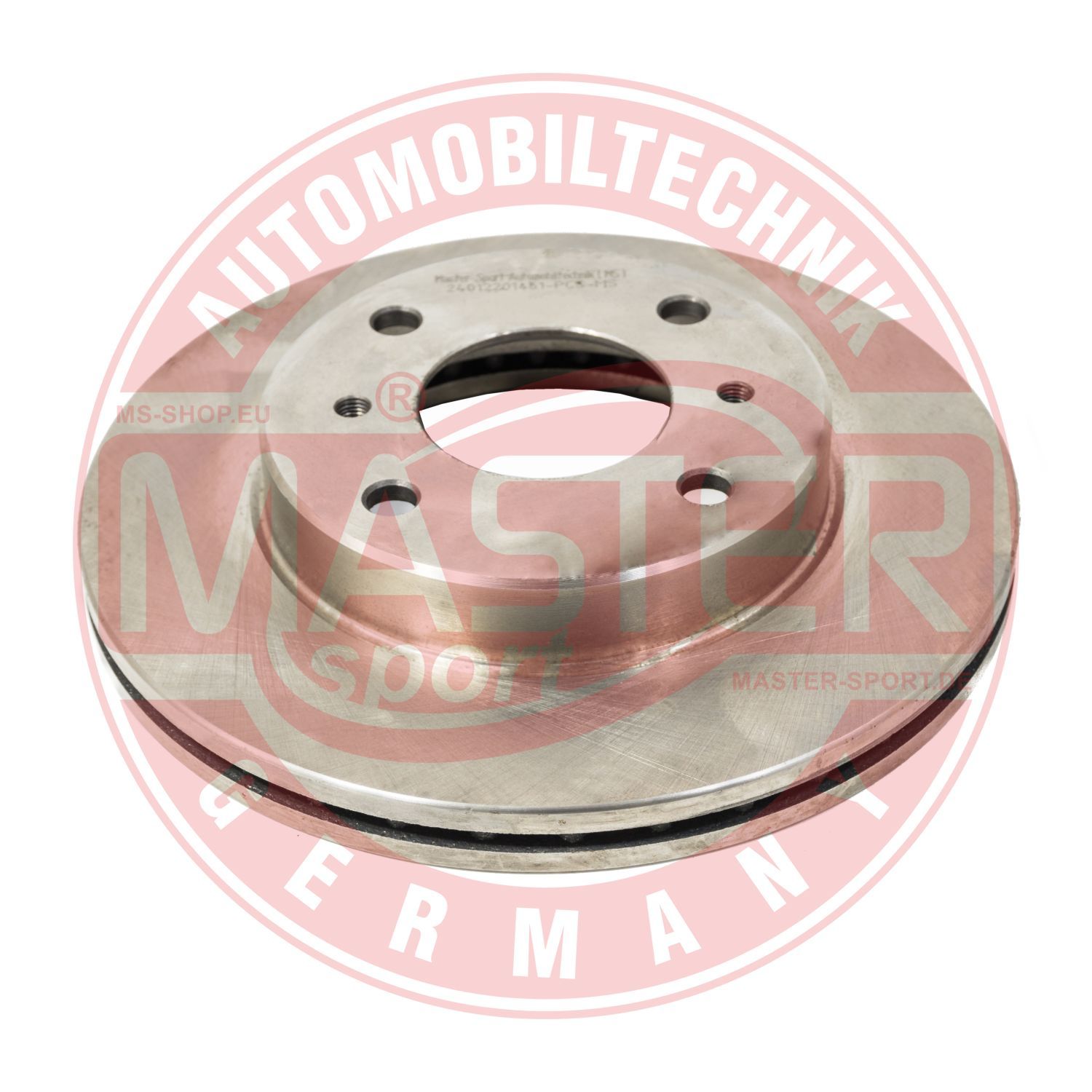 Tarcza hamulcowa MASTER-SPORT GERMANY 24012201461-PCS-MS