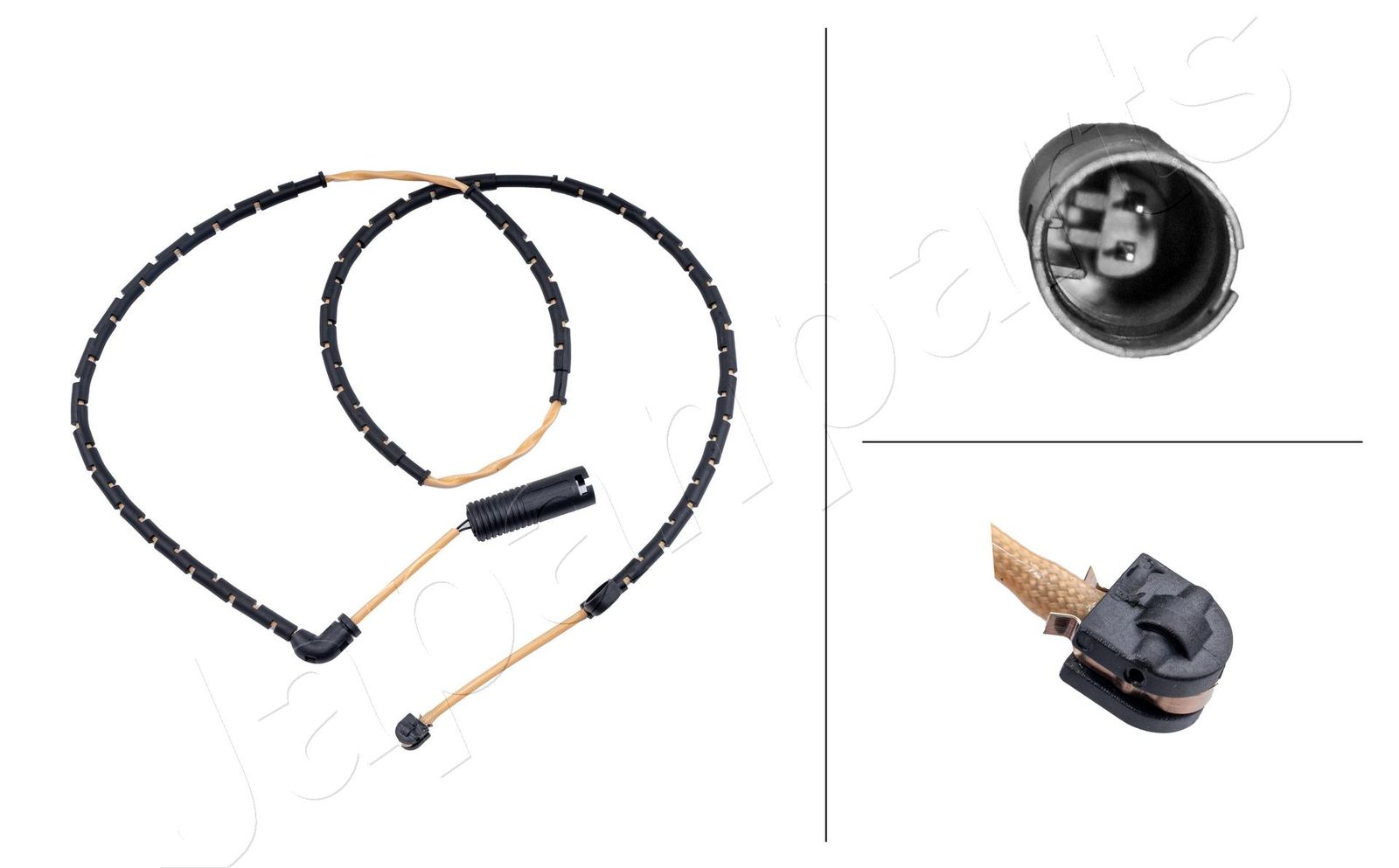 Styk ostrzegawczy, zużycie okładzin hamulcowych JAPANPARTS BPW-204