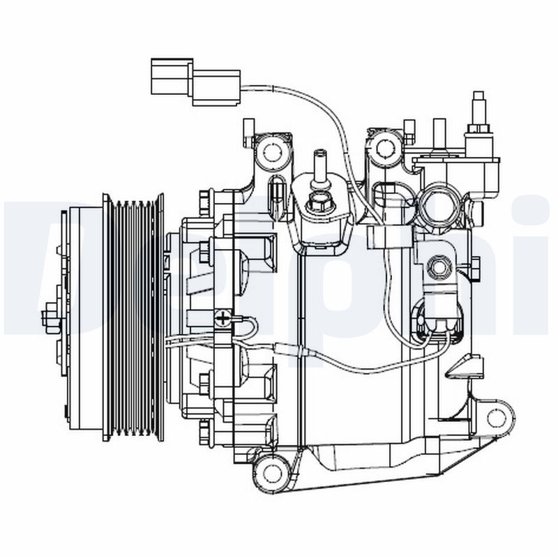 Kompresor klimatizácie DELPHI CS20503