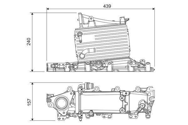 Kompressoriõhu radiaator