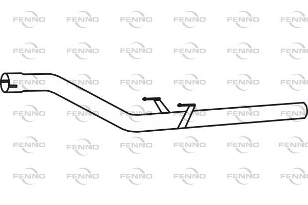 Rura wydechowa FENNO P3780