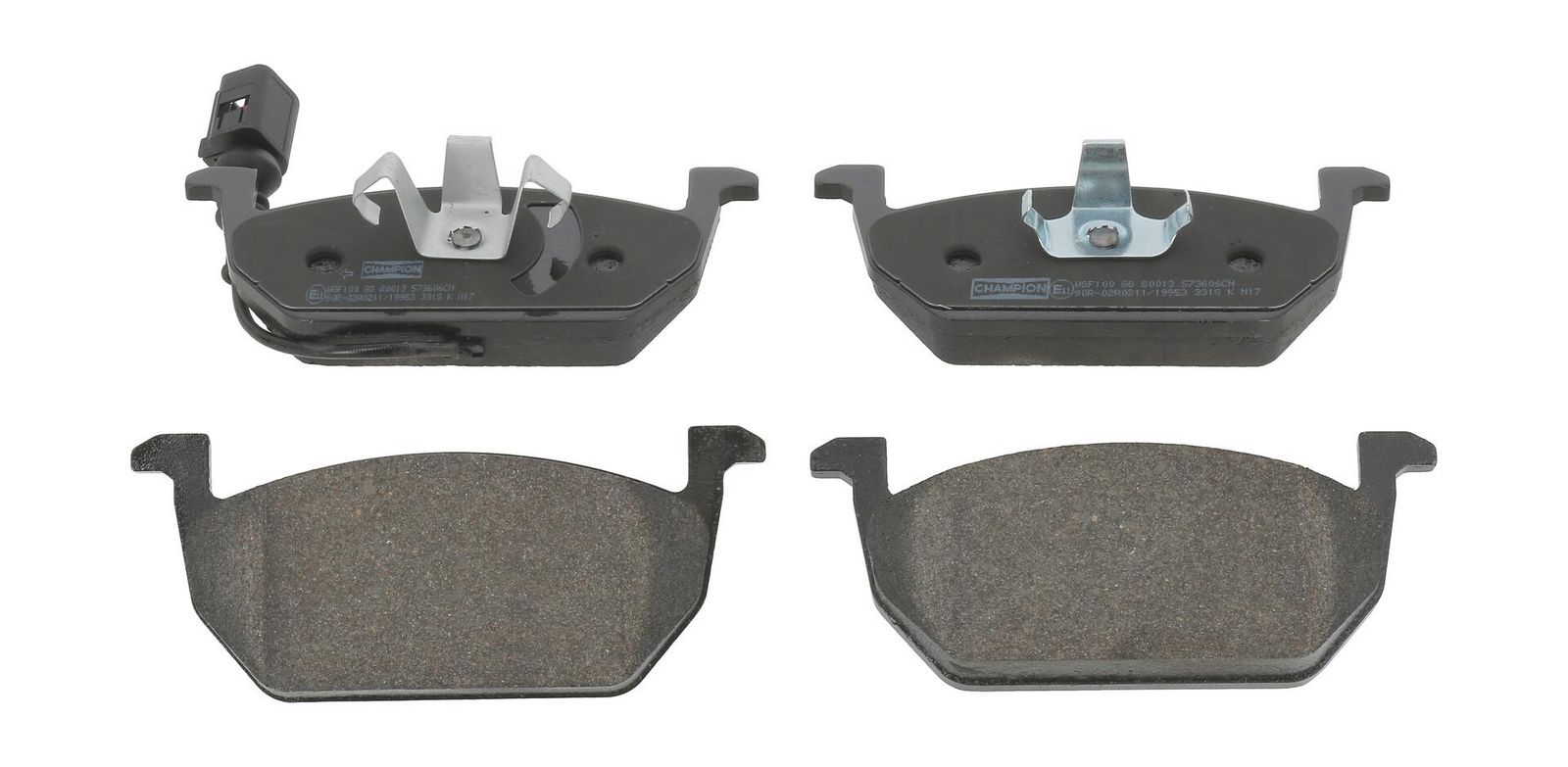 set placute frana,frana disc CHAMPION 573606CH