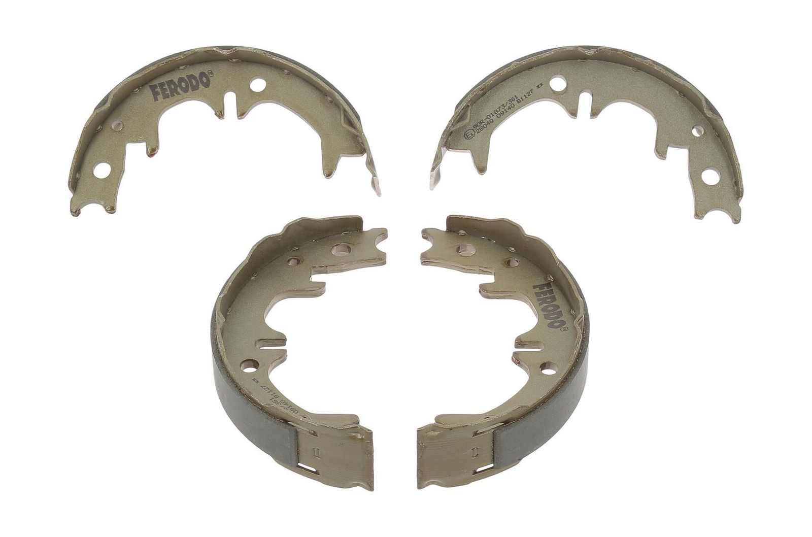 Set saboti frana, frana de mana FERODO FSB4069