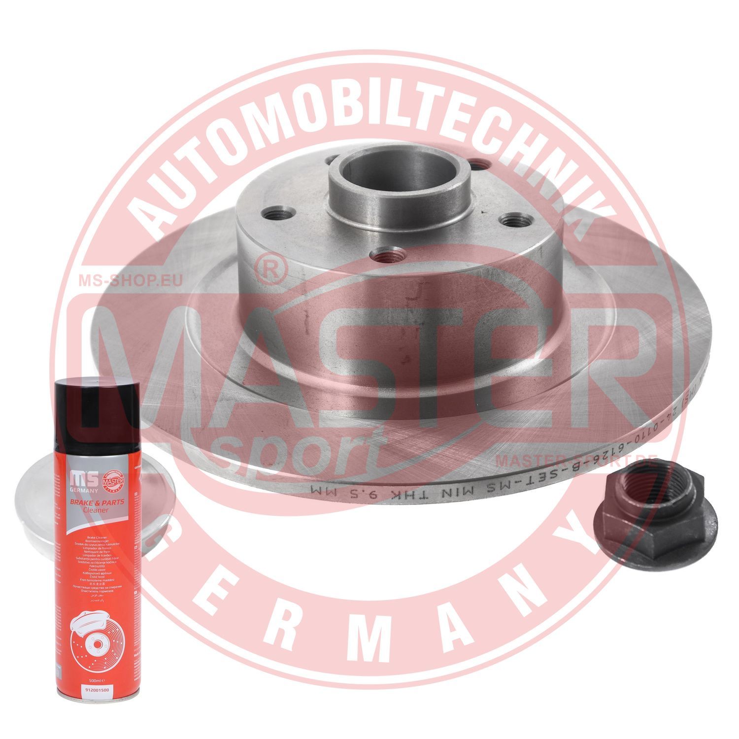 Tarcza hamulcowa MASTER-SPORT GERMANY 2401106126B-PCS-MSP