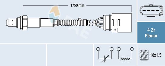Sonda lambda FAE 77905