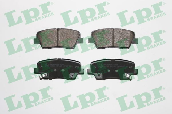 set placute frana,frana disc LPR 05P1625