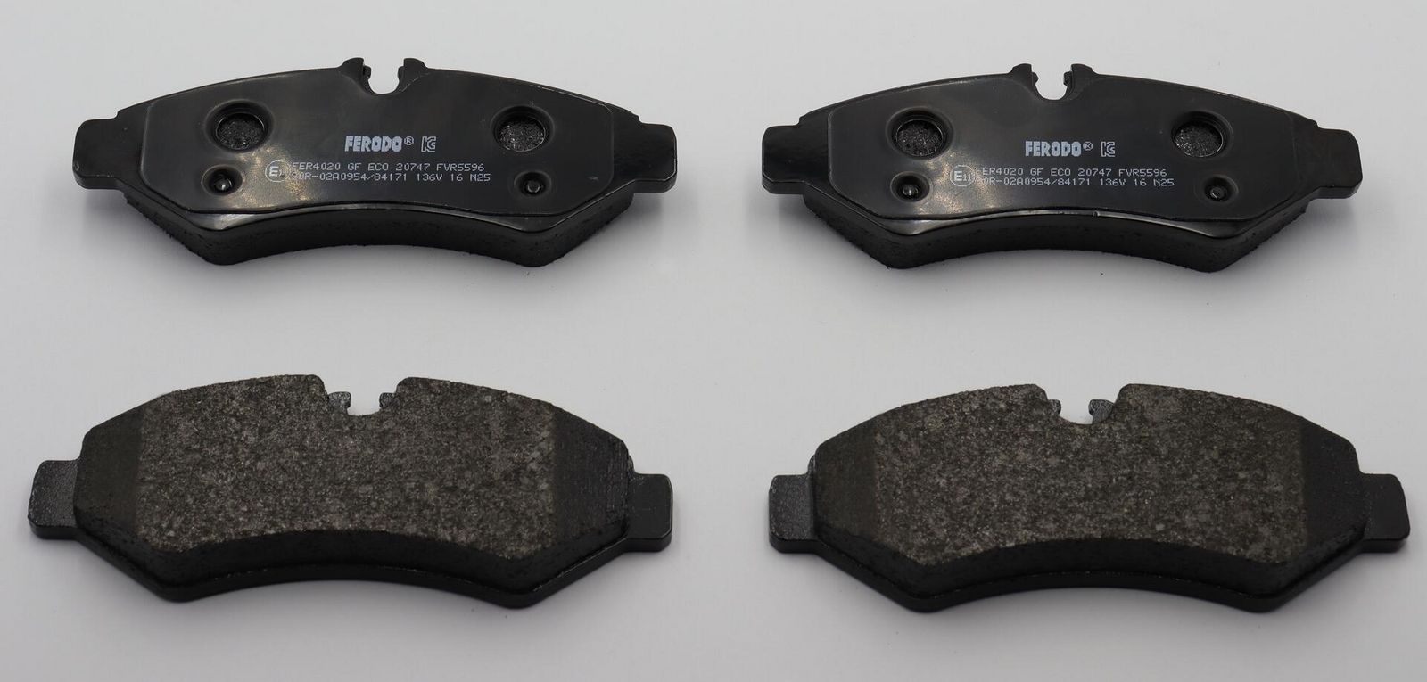 set placute frana,frana disc FERODO PREMIER ECO FRICTION FVR5596