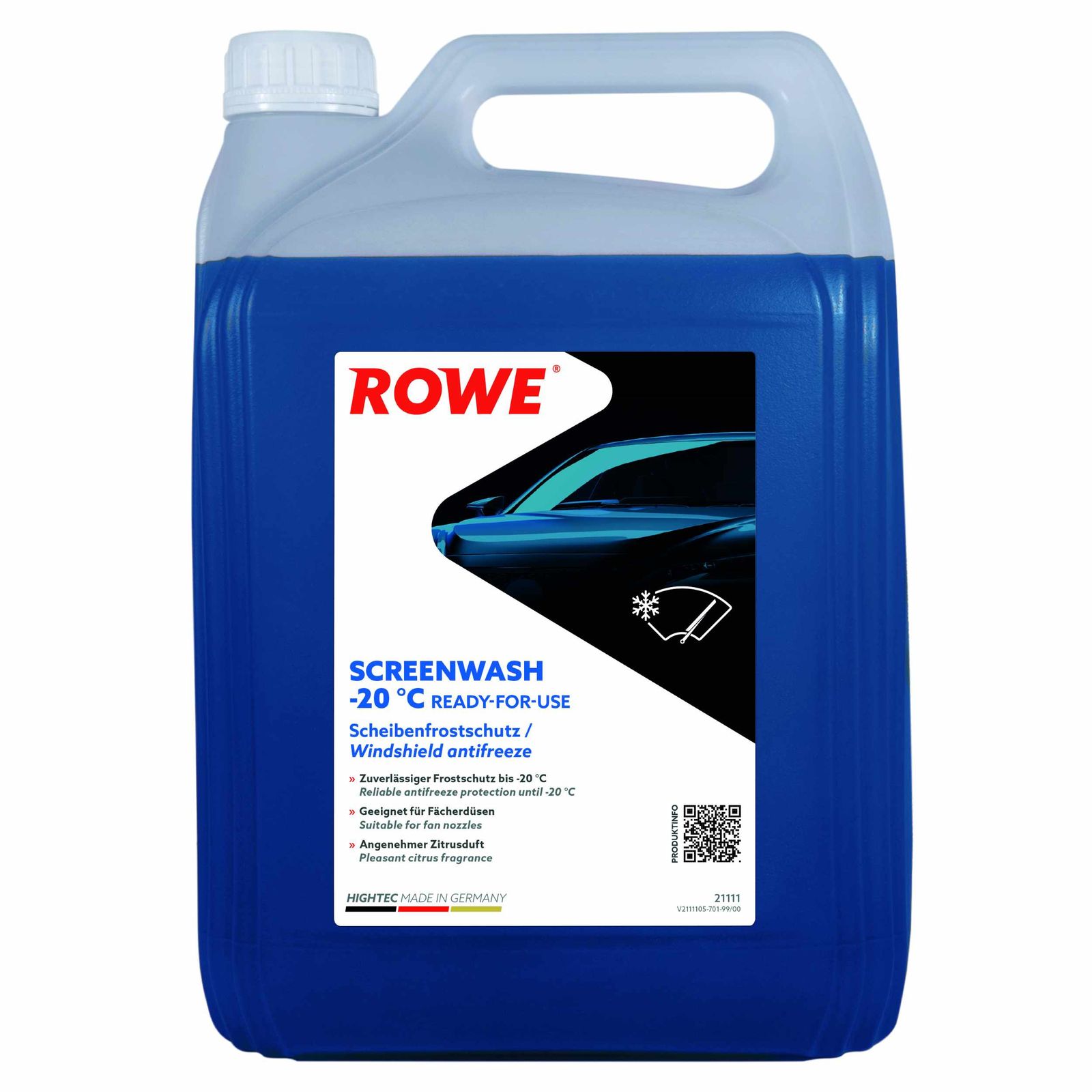 antigel,spalare parbriz ROWE HIGHTEC SCREENWASH -20 °C 21111-0050-99