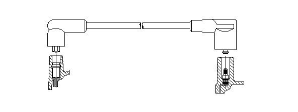 Przewód zapłonowy BREMI 634/40