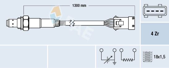 Sonda lambda FAE 77369