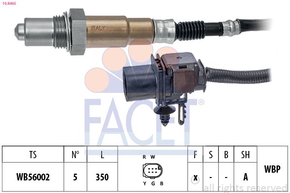 Sonda lambda FACET 10.8465
